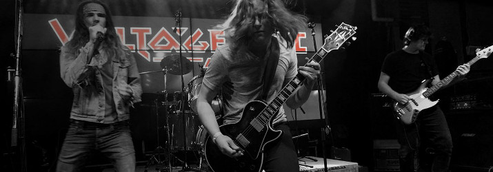 voltage arc band rock metal