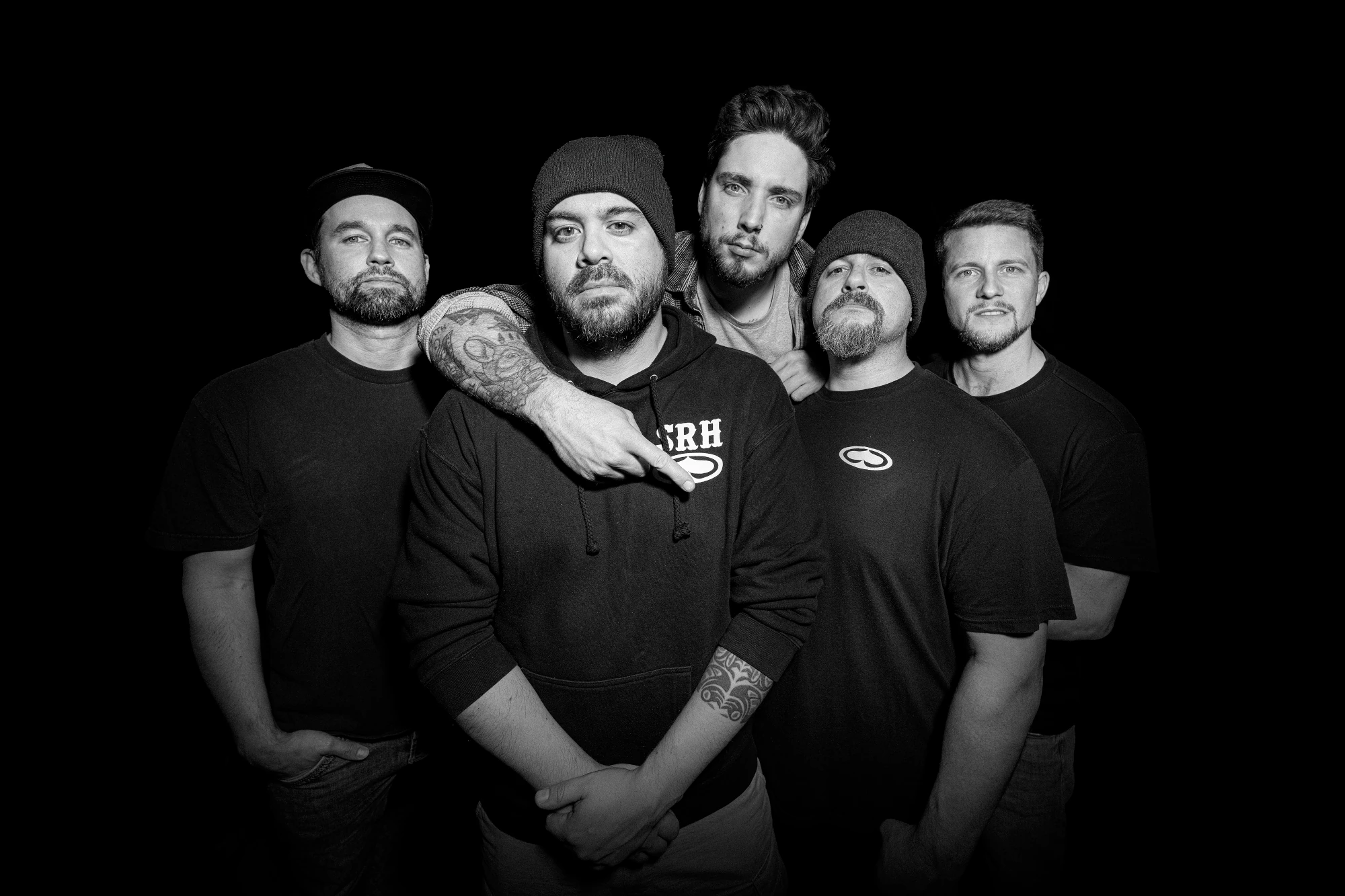 Die Bandmitglieder von Mindcollision.