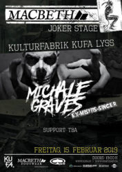 WIN Tickets Michale Graves (Ex-Misfits) & Band