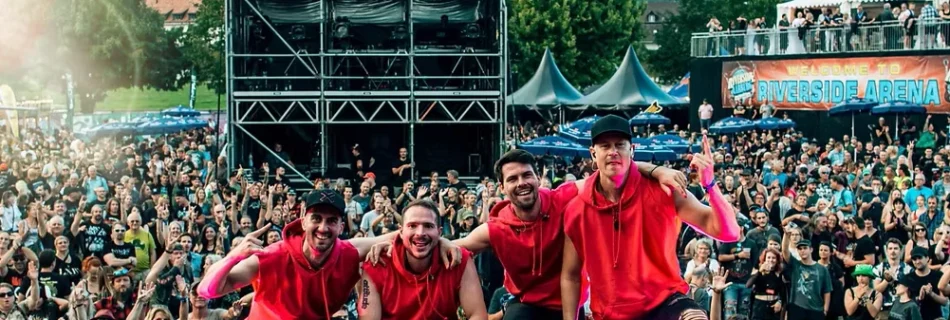 Die Bandmitglieder von Shrinx.