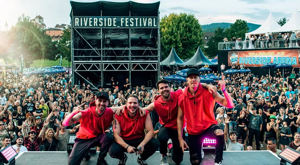 Die Bandmitglieder von Shrinx.