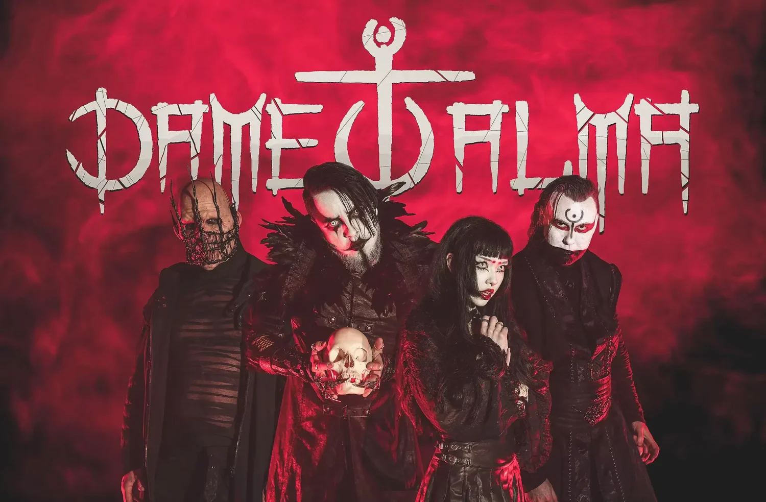 Die Bandmitglieder von Dame Tu Alma